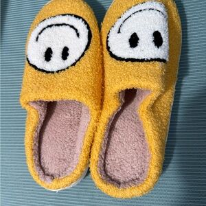 Amazon Yellow Smiley Face Loafers